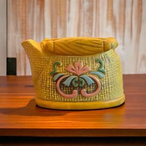 Vintage ceramic teapot planter GVC